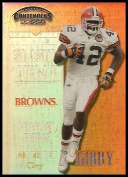1999 Playoff Contenders SSD 87 Terry Kirby
